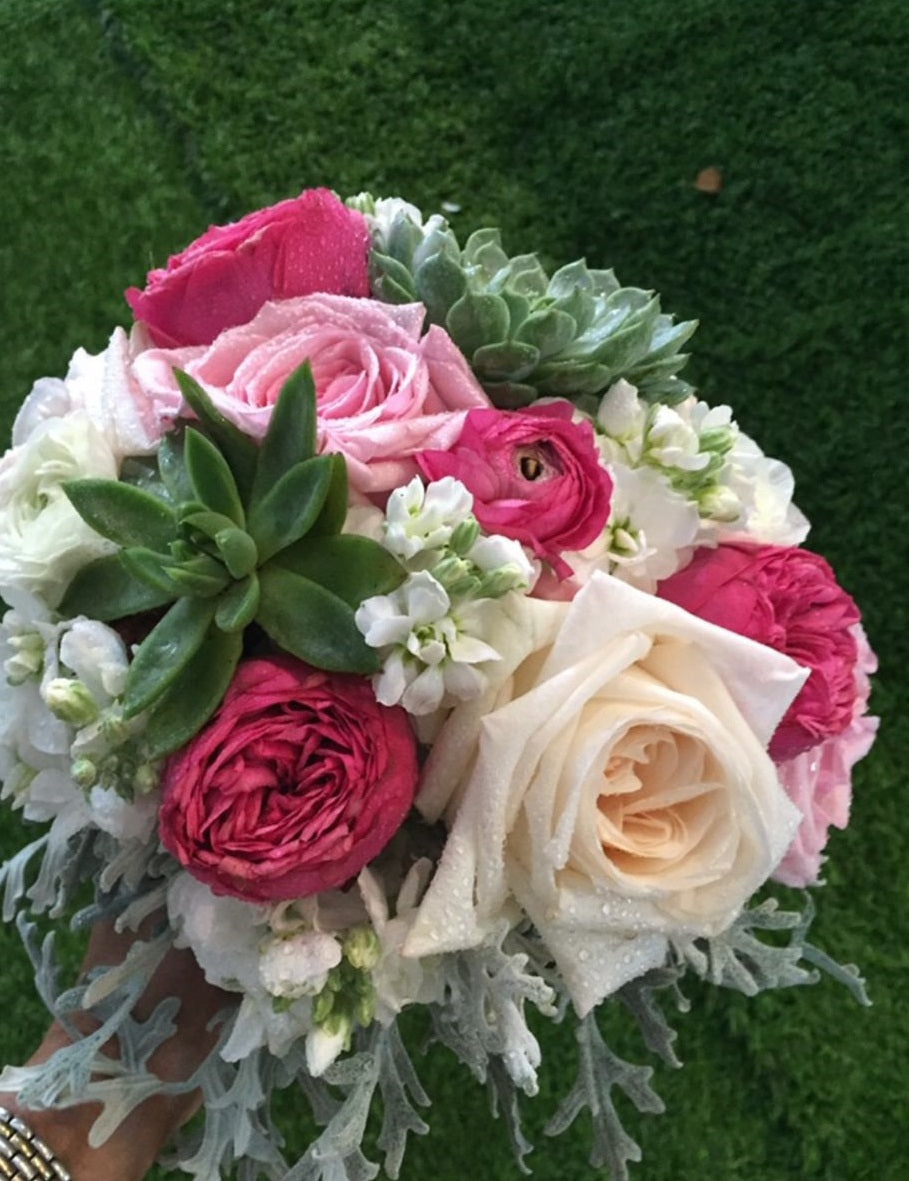 Pastels Bridesmaid Bouquet