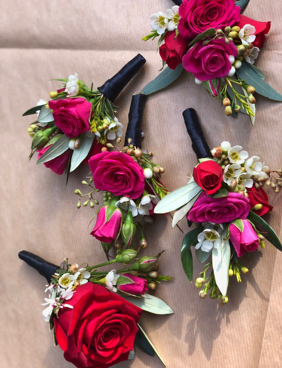 Tea Rosr Buttonhole