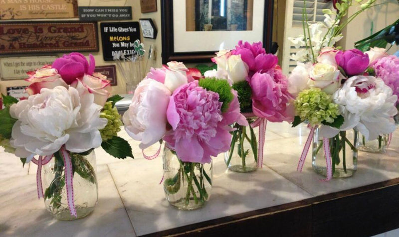 Reception & table flowers